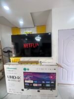 Relatively New Hisense 65 Inch 4K Smart Uhd+ Free Bracket+Wifi | TV 65A6GE 2024 - Image 9