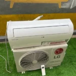 Barely Used 1HP LG DUALCOOL Inverter AC,70% Energy Saving, 40% Faster Cooling(S4NQ09AA3QA) - Image 2