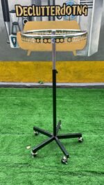 3 Month Used Circle Height Adjustable Rotatable Garment Clothing Hanger Stand - Image 5
