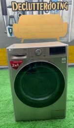 Relatively New LG 8/5KG Front Loader Wash & Dry Fully Automatic Inverter Washing Machine (F2V5PGP2T)