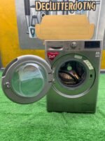 Relatively New LG 8/5KG Front Loader Wash & Dry Fully Automatic Inverter Washing Machine (F2V5PGP2T) - Image 7