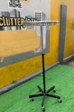3 Month Used Circle Height Adjustable Rotatable Garment Clothing Hanger Stand - Image 3