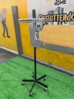 3 Month Used Circle Height Adjustable Rotatable Garment Clothing Hanger Stand - Image 9