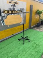 3 Month Used Circle Height Adjustable Rotatable Garment Clothing Hanger Stand - Image 4