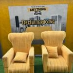Barely Used Single Yellow Accent Chair (each)