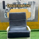 Neatly Used Top Quality Leather Swing Resting Chair