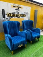 Barely Used Top Quality High Back Single Seater Sofa (Each) - Image 2