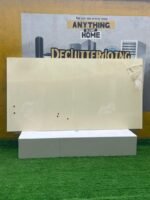 Barely Used White HDF Glossy Tv Console - Image 3