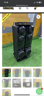 Barely Used LG 1250 Watts Home Theater With DVD Player Receiver | AUD 687LHD