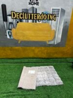Barely Used 80x150cm Grey Center Rug (100% Polyster) - Image 3
