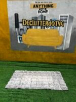 Barely Used 80x150cm Grey Center Rug (100% Polyster) - Image 4