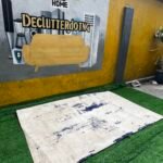 NEATLY USED 7BY10 TURKISH CENTER RUG (013)