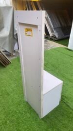 Barely Used White Bedside Stool With Drawer - Image 3