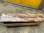 Barely Used Top Quality Glass Top Extendable Tv Console - Image 4