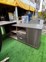 Neatly Used Executive Office Table With Swivel Chair(see slide for defect) - Image 2