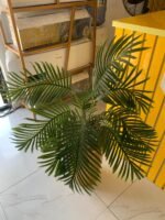 Barely Used Plastic Artificial Flower (gold) - Image 5