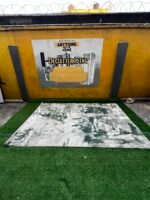 Neatly Used 200x300 D Saryon Carpet Turkish Center Rug - Image 2