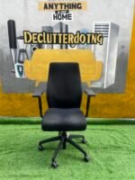 Neatly Used Top Quality Black Positive Posturite Orthopedic Office Chair - Image 3