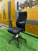 Neatly Used Top Quality Black Positive Posturite Orthopedic Office Chair - Image 9