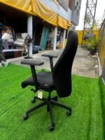 Neatly Used Top Quality Black Positive Posturite Orthopedic Office Chair - Image 5