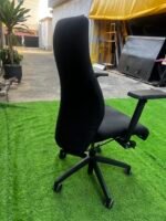 Neatly Used Top Quality Black Positive Posturite Orthopedic Office Chair - Image 7