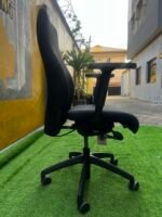 Neatly Used Top Quality Black Positive Posturite Orthopedic Office Chair - Image 4