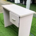 Neatly Used White Office Table With Drawer