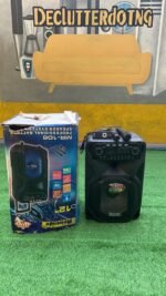 Barely Used Meirende 12” Professional Speaker (with wireless microphones + remote)
