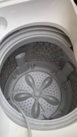 Relatively New LG 8/5KG Front Loader Wash & Dry Fully Automatic Inverter Washing Machine (F2V5PGP2T) - Image 4