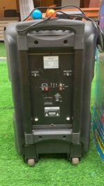 Barely Used Meirende 12” Professional Speaker (with wireless microphones + remote) - Image 3
