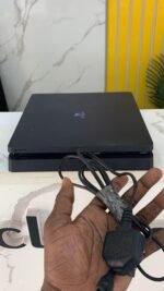 Barely Used Black Sony Play Station 4 Slim Console With Over 6 Games Installed