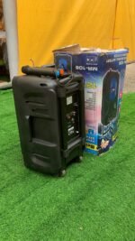 Barely Used Meirende 12” Professional Speaker (with wireless microphones + remote) - Image 4