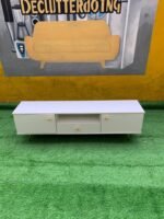 Brand New Top Quality White TV Stand  5fts long - Image 2