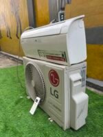 Barely Used 1HP LG DUALCOOL Inverter AC,70% Energy Saving, 40% Faster Cooling(S4NQ09AA3QA) - Image 2