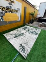 Neatly Used 200x300 D Saryon Carpet Turkish Center Rug - Image 3