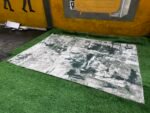 Neatly Used 200x300 D Saryon Carpet Turkish Center Rug - Image 4