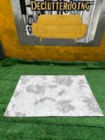 Neatly Used 120by170 D Mullet Collection Turkish Center Rug - Image 2