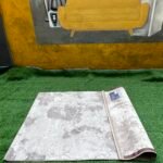 Neatly Used 120by170 D Mullet Collection Turkish Center Rug