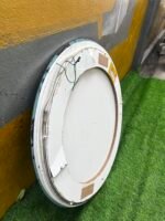 Neatly used heavy round mirror with led light - Image 4