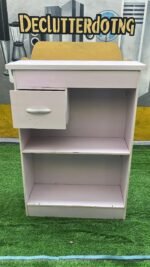 Neatly Used White Office Reception Desk/Table