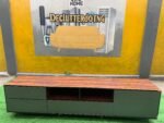 4 Month Used Top Quality Grey & Brown Tv Console With 5 Compartment Drawer - Image 4