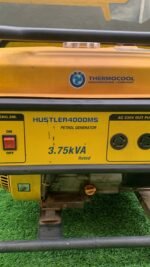 Neatly Used 3.75kVA Thermocool Hustler 4000MS Single phase petrol generator - Image 2
