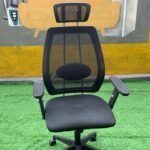Neatly Used Top Quality Black Ergonomic Office Chair