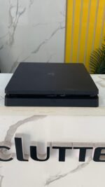 Barely Used Black Sony Play Station 4 Slim Console With Over 6 Games Installed - Image 3