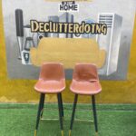 Red And Black Bar Stool