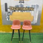 Red And Black Bar Stool