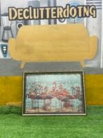 Barely Used Decorative Flamingo Wall Frame - Image 3
