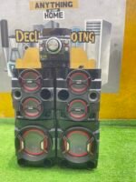 Neatly Used LG 210W CM9540 Mini Hi-Fi Home Theatre System With Smart DJ I(Bluetooth, Disc, USB And Flash Drive Supported)