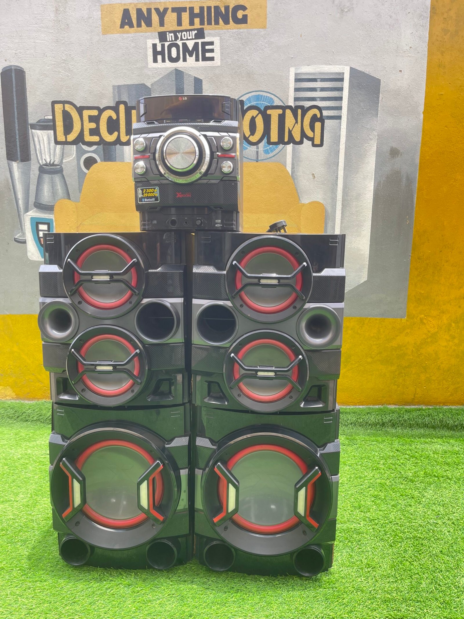 IMG_0964 Neatly Used LG 210W CM9540 Mini Hi-Fi Home Theatre System With Smart DJ I(Bluetooth, Disc, USB And Flash Drive Supported) - Image 1