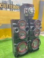 Neatly Used LG 210W CM9540 Mini Hi-Fi Home Theatre System With Smart DJ I(Bluetooth, Disc, USB And Flash Drive Supported) - Image 2